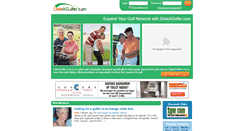Desktop Screenshot of dateagolfer.com
